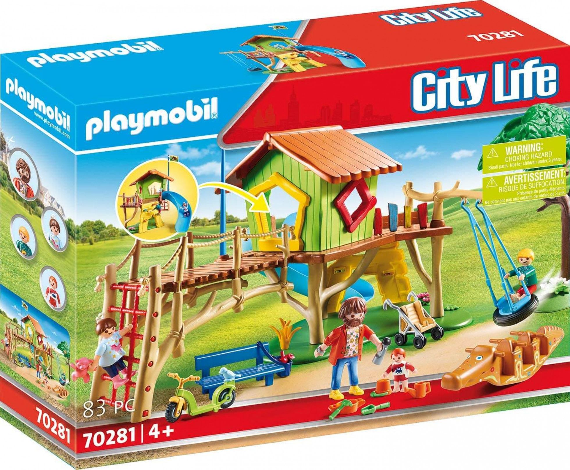 Locul de joaca din parcul de aventuri - Playmobil 1