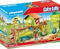 Locul de joaca din parcul de aventuri - Playmobil