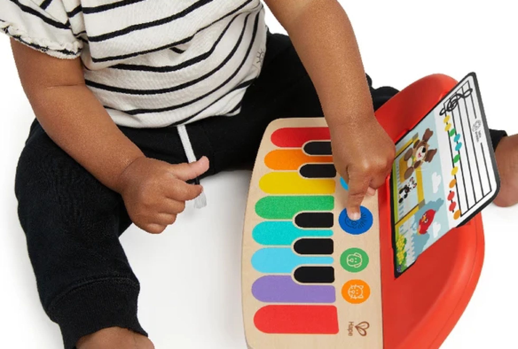 Jucarie muzicala de lemn Cal’s First Melodies Magic Touch Piano™ - Baby Einstein 4