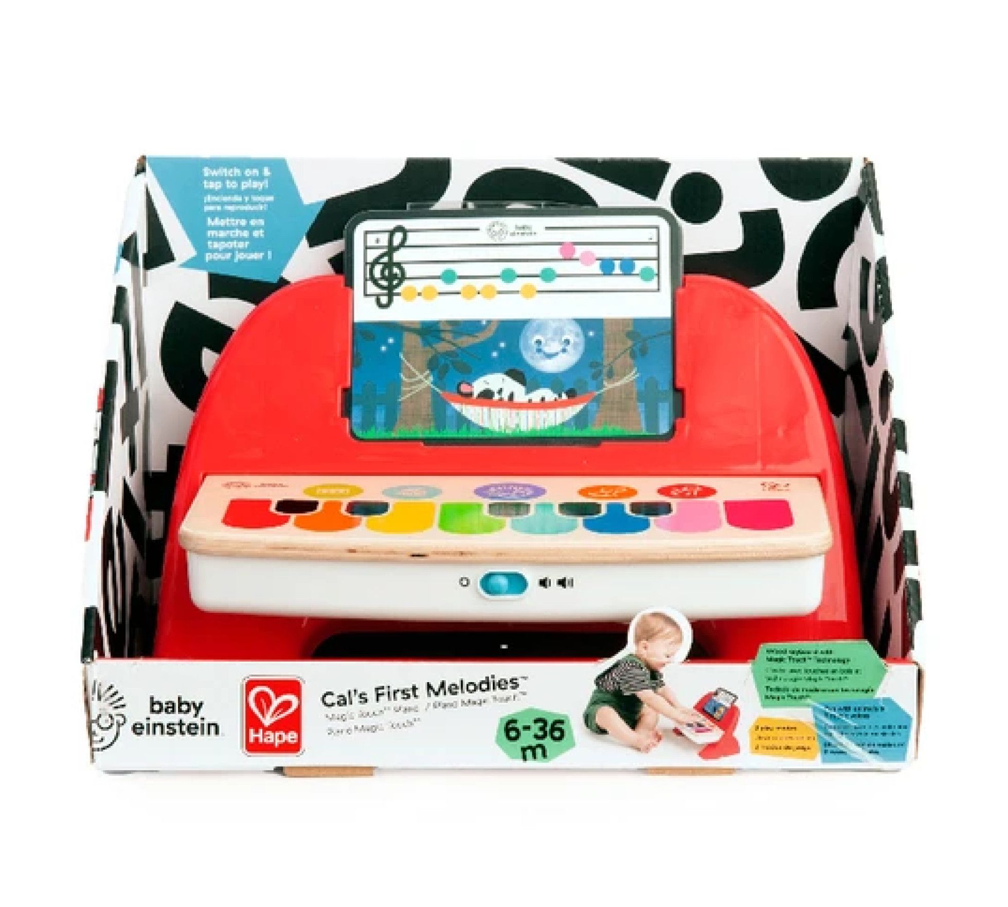 Jucarie muzicala de lemn Cal’s First Melodies Magic Touch Piano™ - Baby Einstein 6