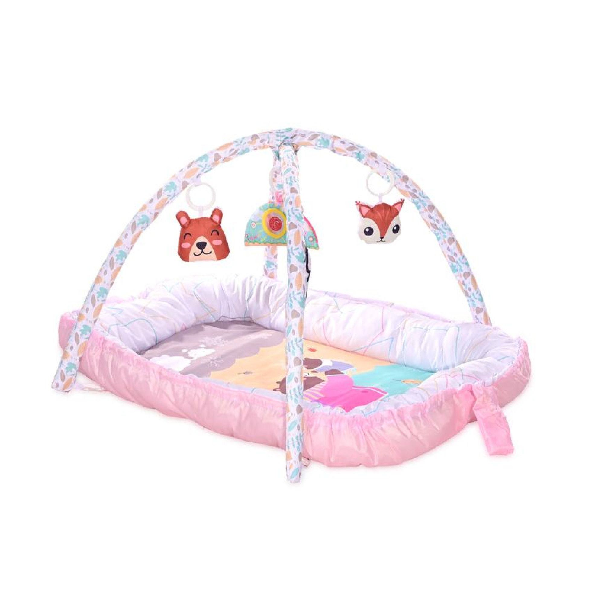 Saltea de activitate, Baby Nest, 97x66 cm, Pink - Lorelli 1