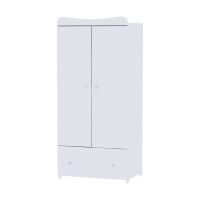 Dulap pentru haine EXCLUSIVE, White - Lorelli