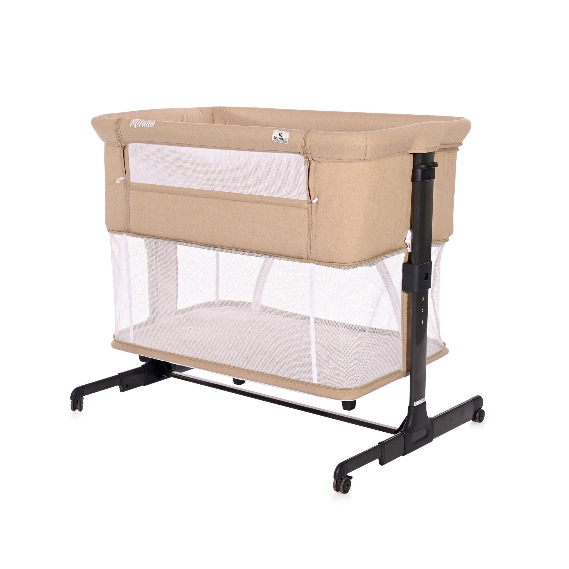 Patut 2 in 1 Co Sleeper, Milano, Beige - Lorelli 1