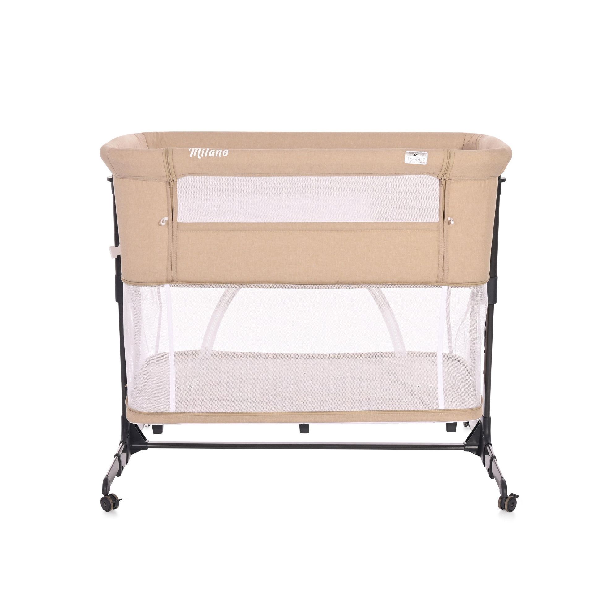 Patut 2 in 1 Co Sleeper, Milano, Beige - Lorelli 4