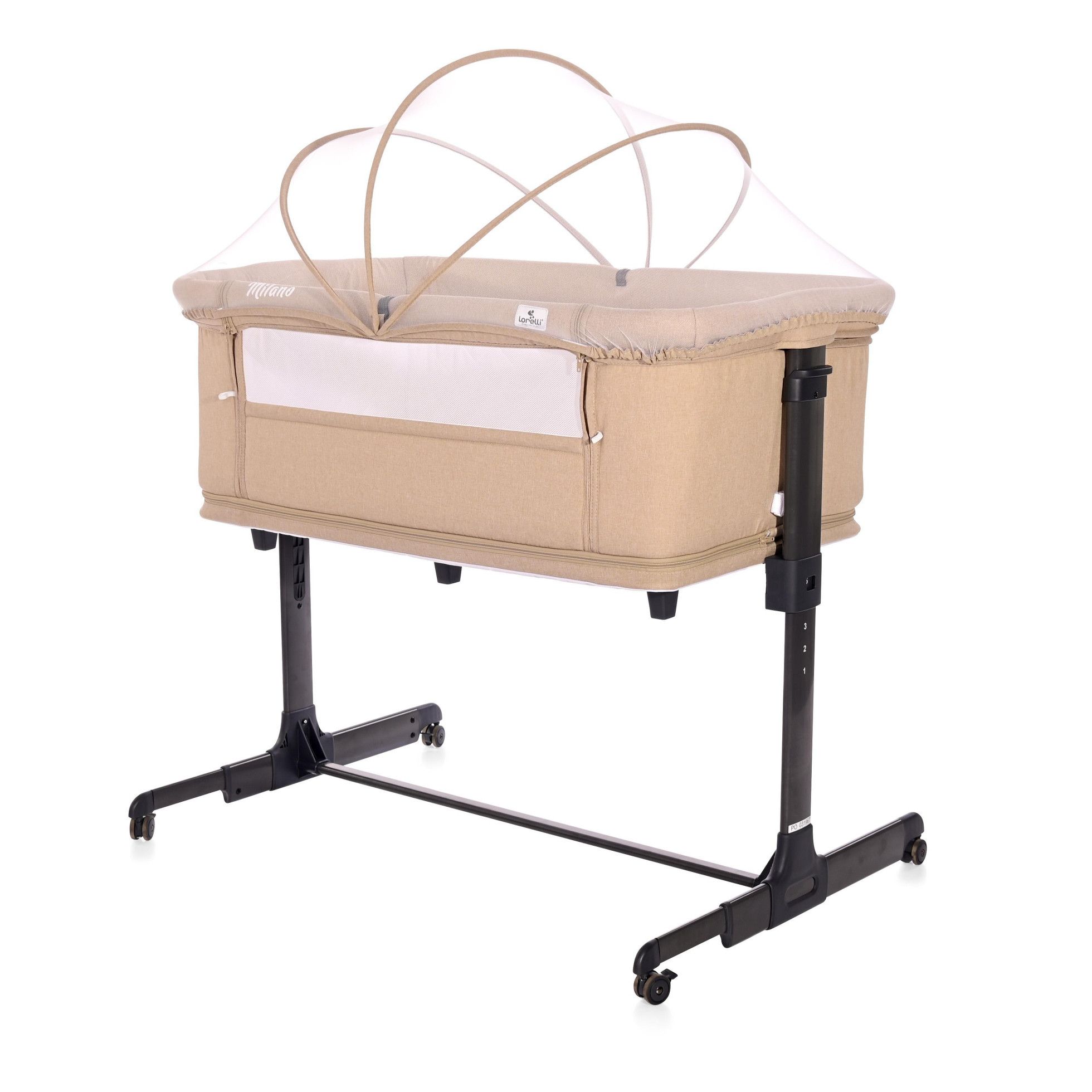 Patut 2 in 1 Co Sleeper, Milano, Beige - Lorelli 5