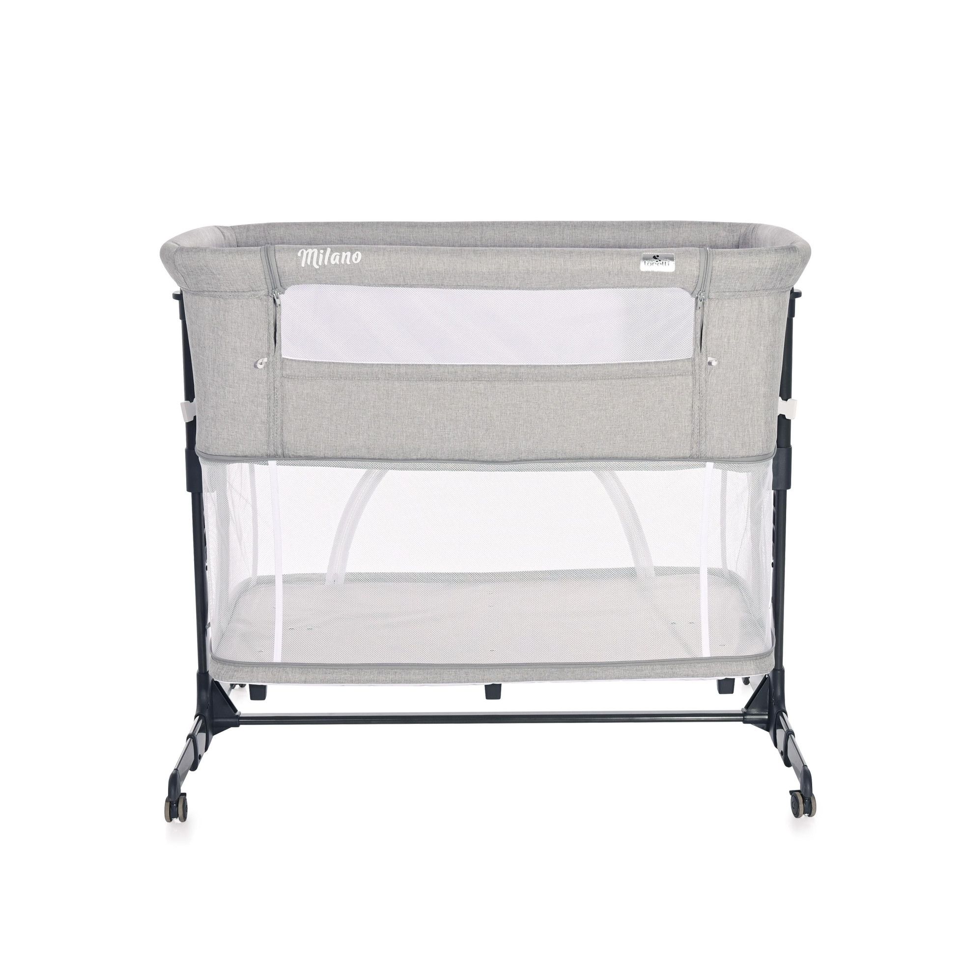 Patut 2 in 1 Co Sleeper, Milano, Grey - Lorelli 4