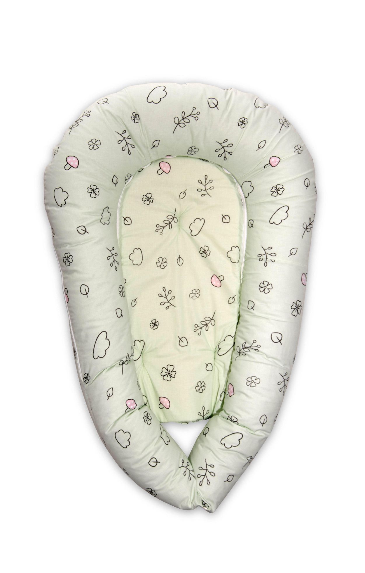 Baby nest 3 in 1, Lamb Green - Lorelli 1