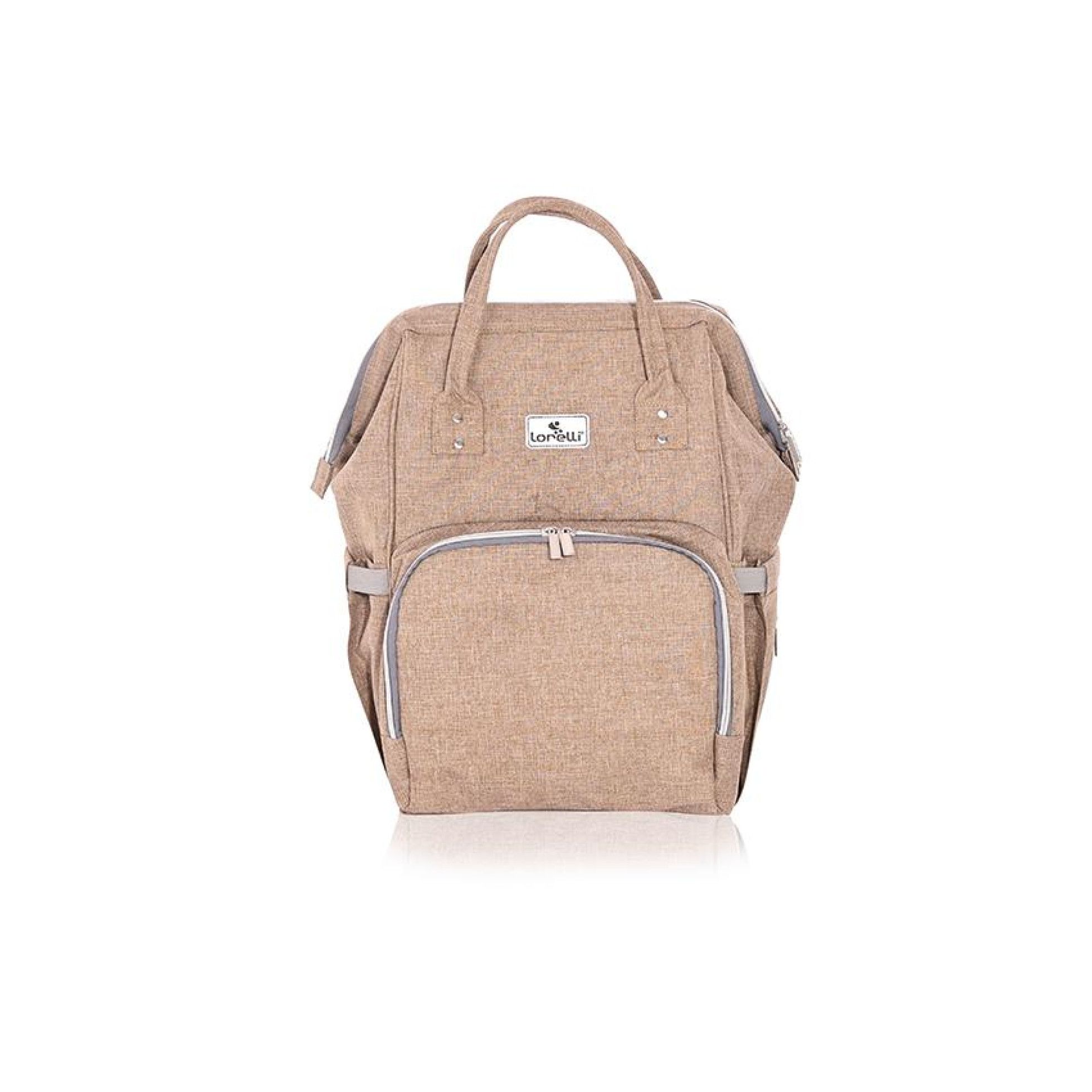 Rucsac accesorii bebelusi Tina, multiple compartimente, Beige - Lorelli 2