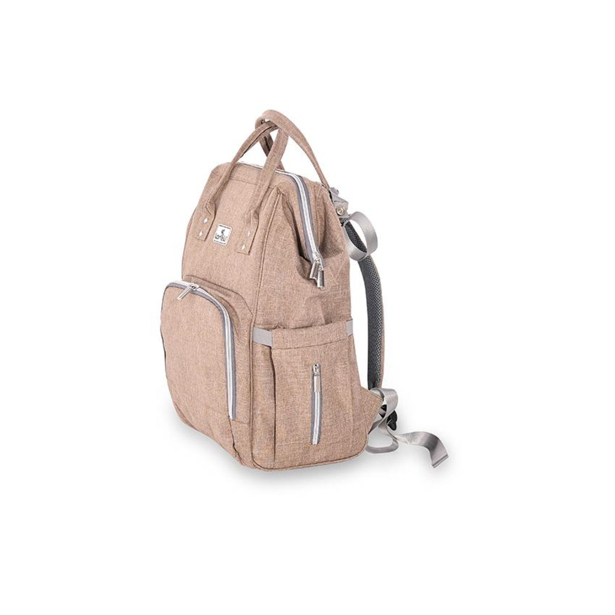 Rucsac accesorii bebelusi Tina, multiple compartimente, Beige - Lorelli 3