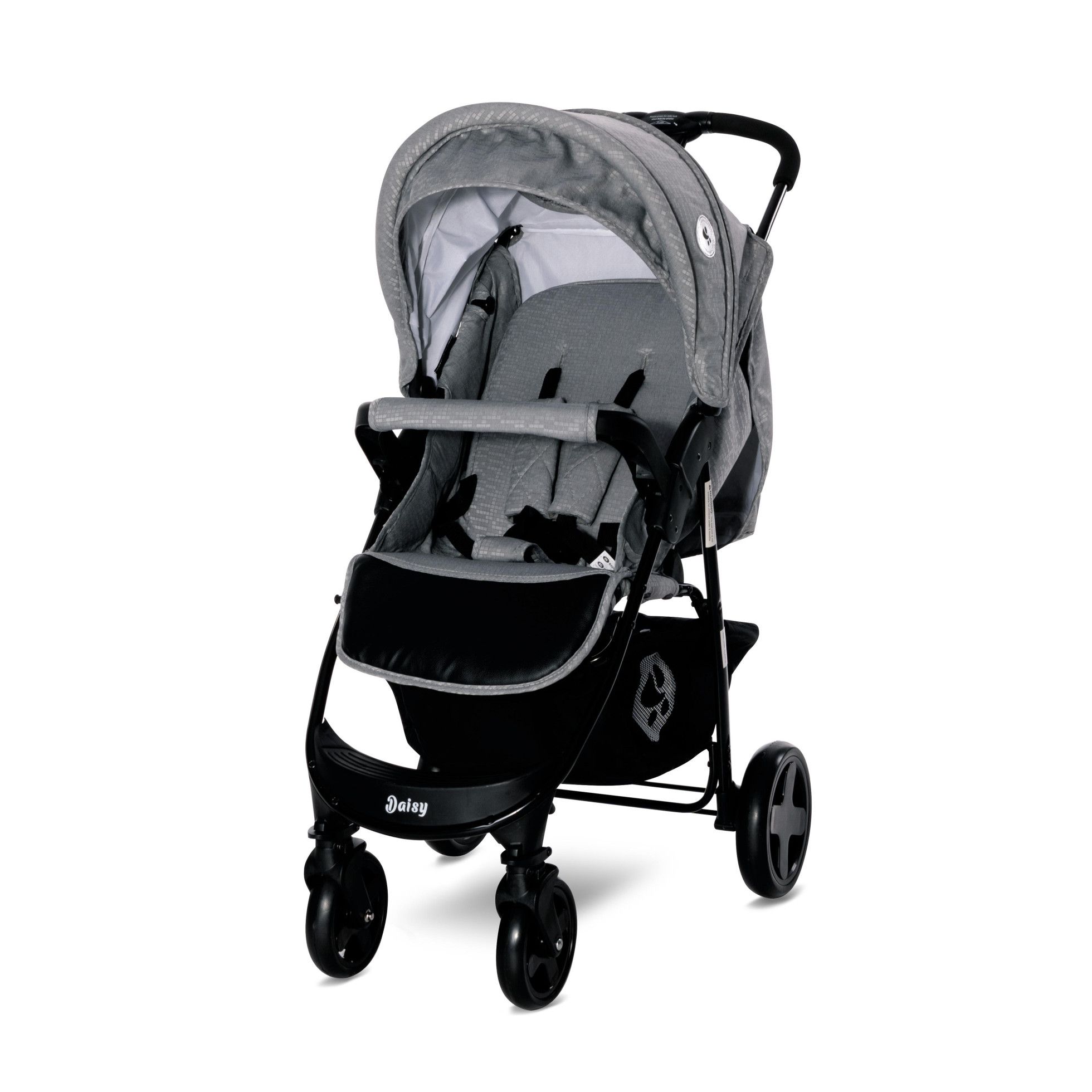 Carucior sport Daisy Basic, cu husa de picioare, Grey - Lorelli 2