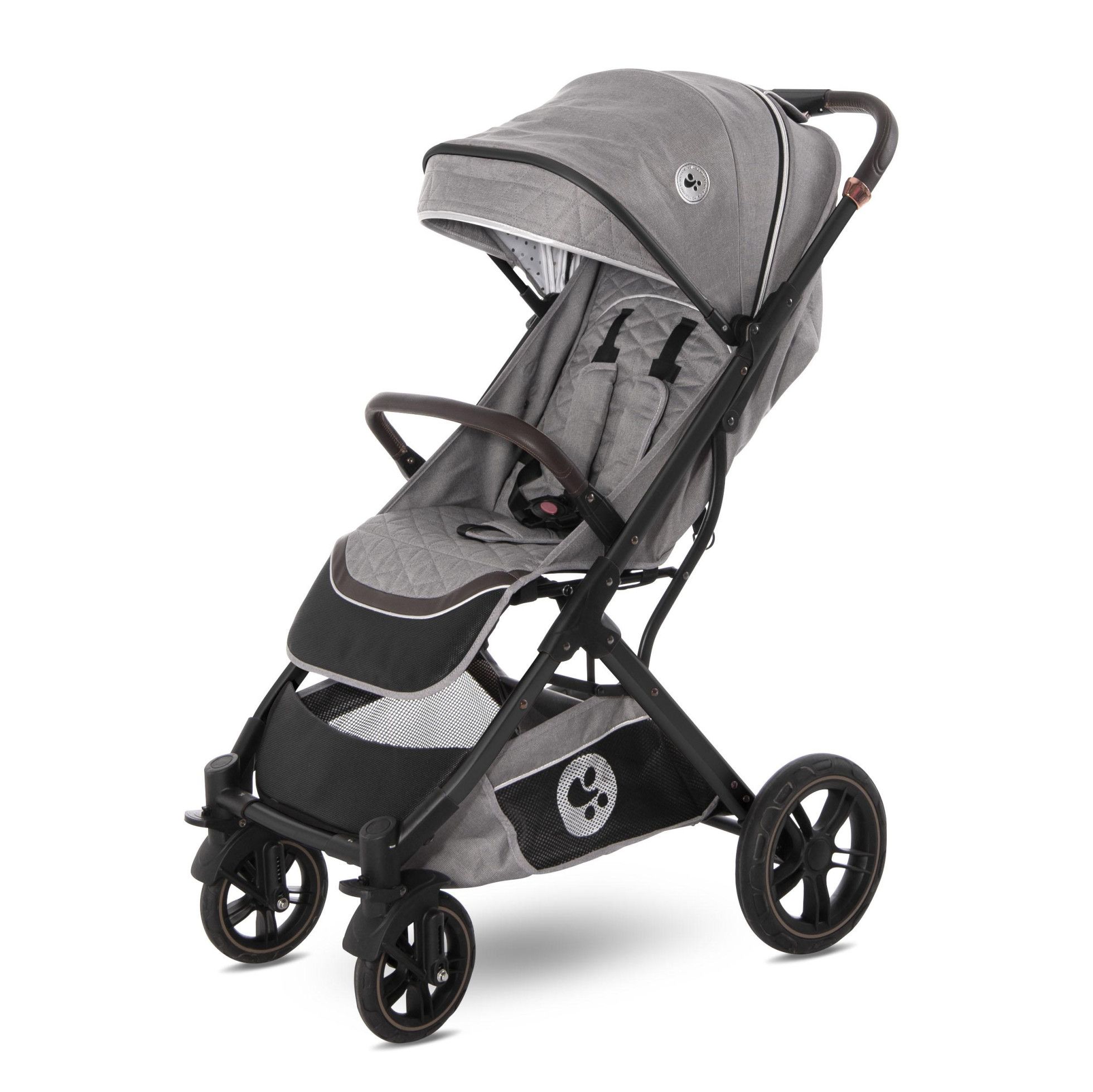 Carucior Set, Storm, pana la 22 kg, cos auto inclus, cadru aluminiu, Opaline Grey - Lorelli 2