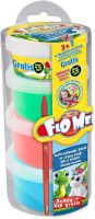 Set 4 tuburi de plastilina Flo Mee diverse culori - Craze