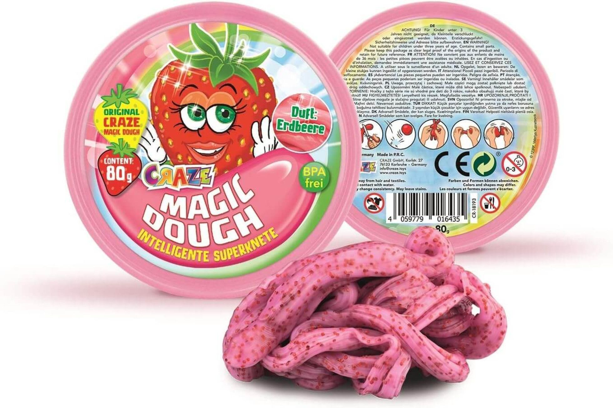 Plastilina Magic Dough cu miros de fructe - Craze 1