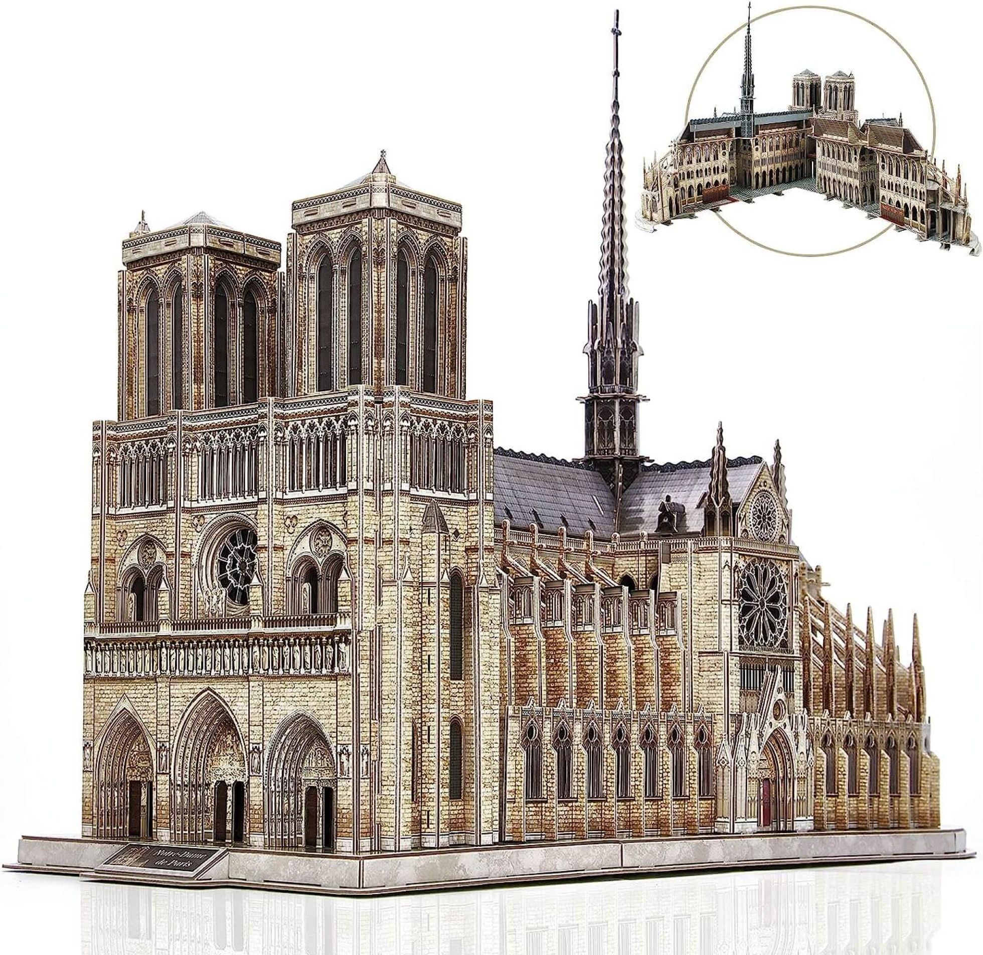 Puzzle 3D Notre Dame - CubicFun 2