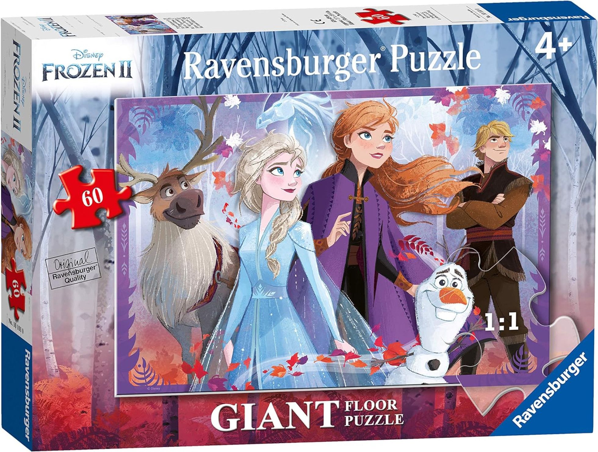 Puzzle gigant Frozen II 60 piese - Ravensburger 1