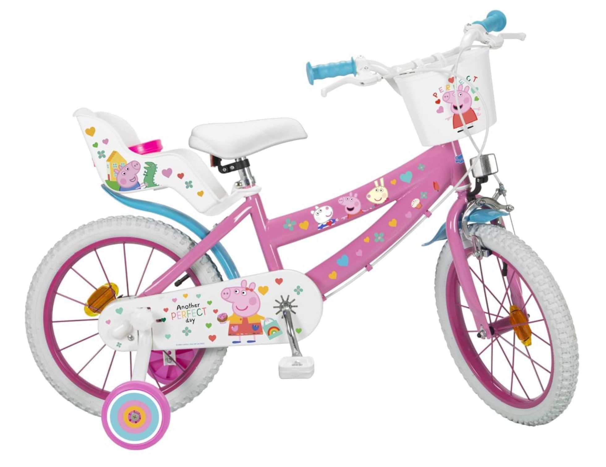 Bicicleta 16" Peppa Pig - Toimsa 1