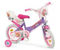 Bicicleta 14" Paw Patrol Fete Mov - Toimsa