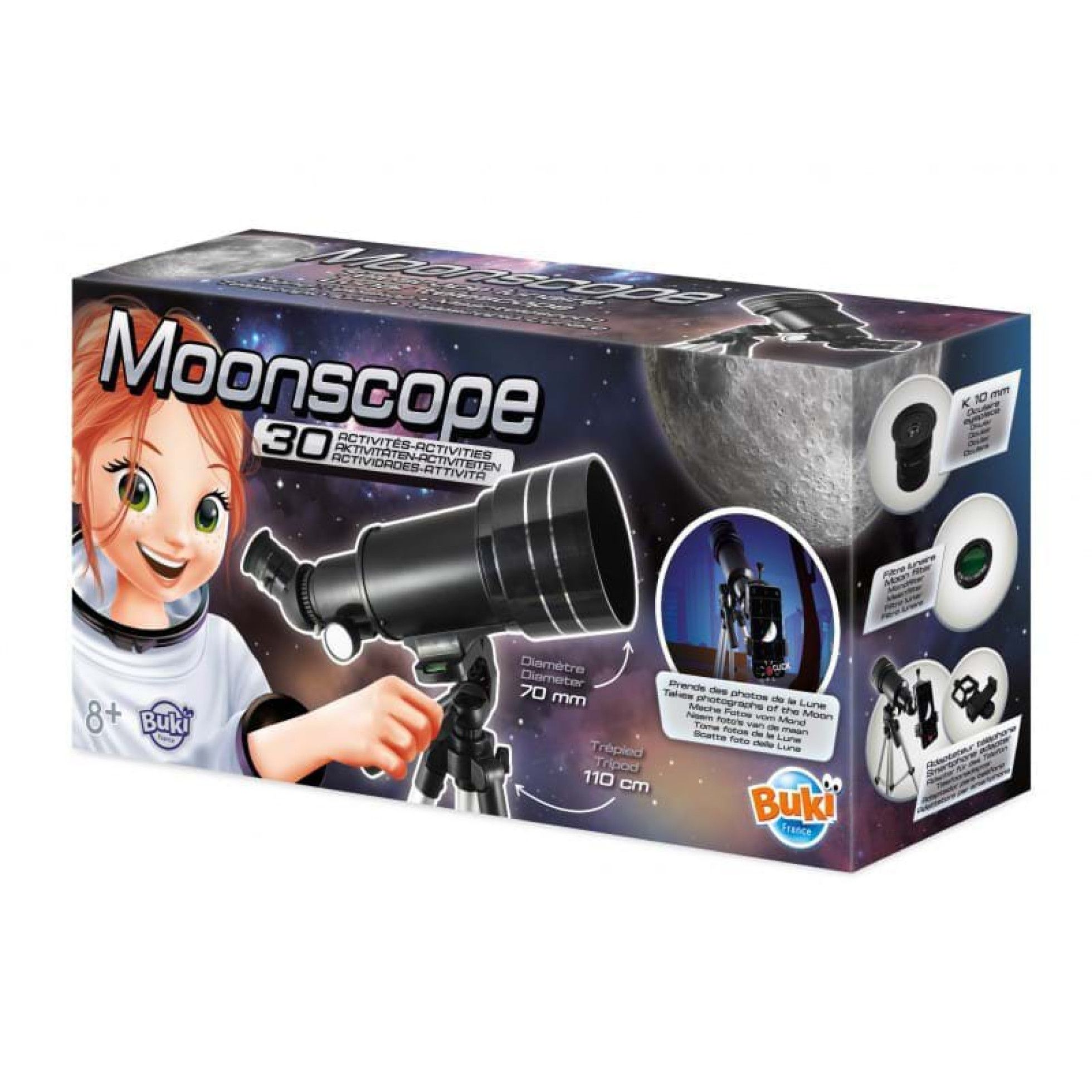 Telescop lunar - BUKI France 1