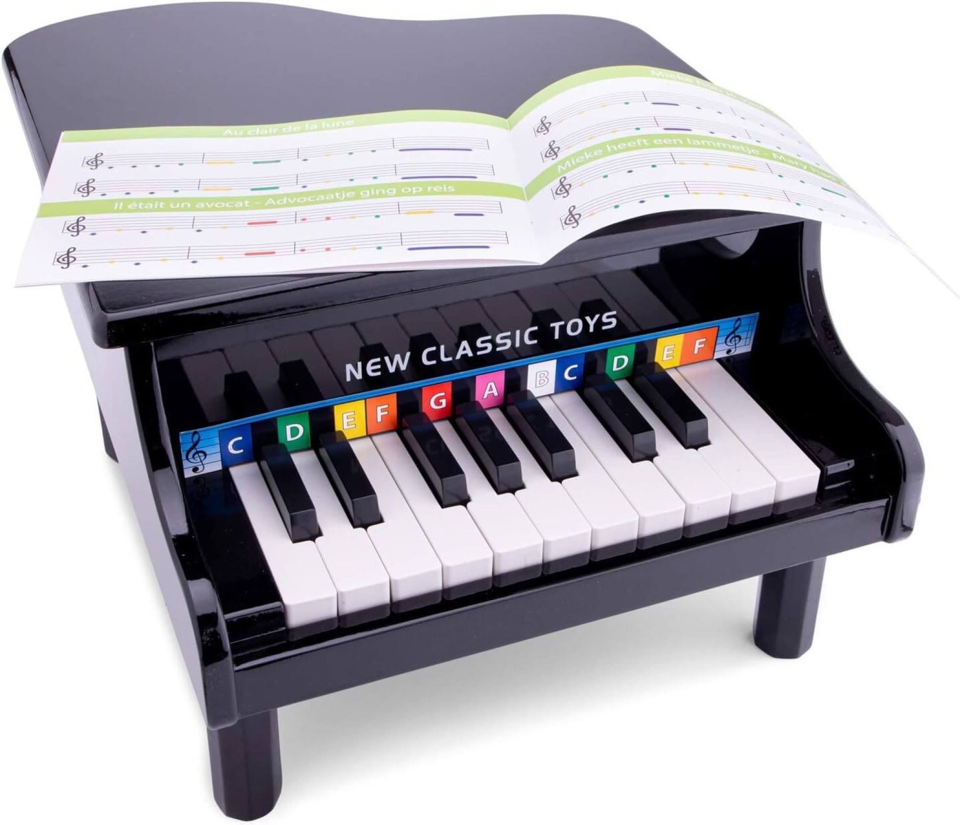 Pian 'Grand Piano' - Negru - New Classic Toys 4