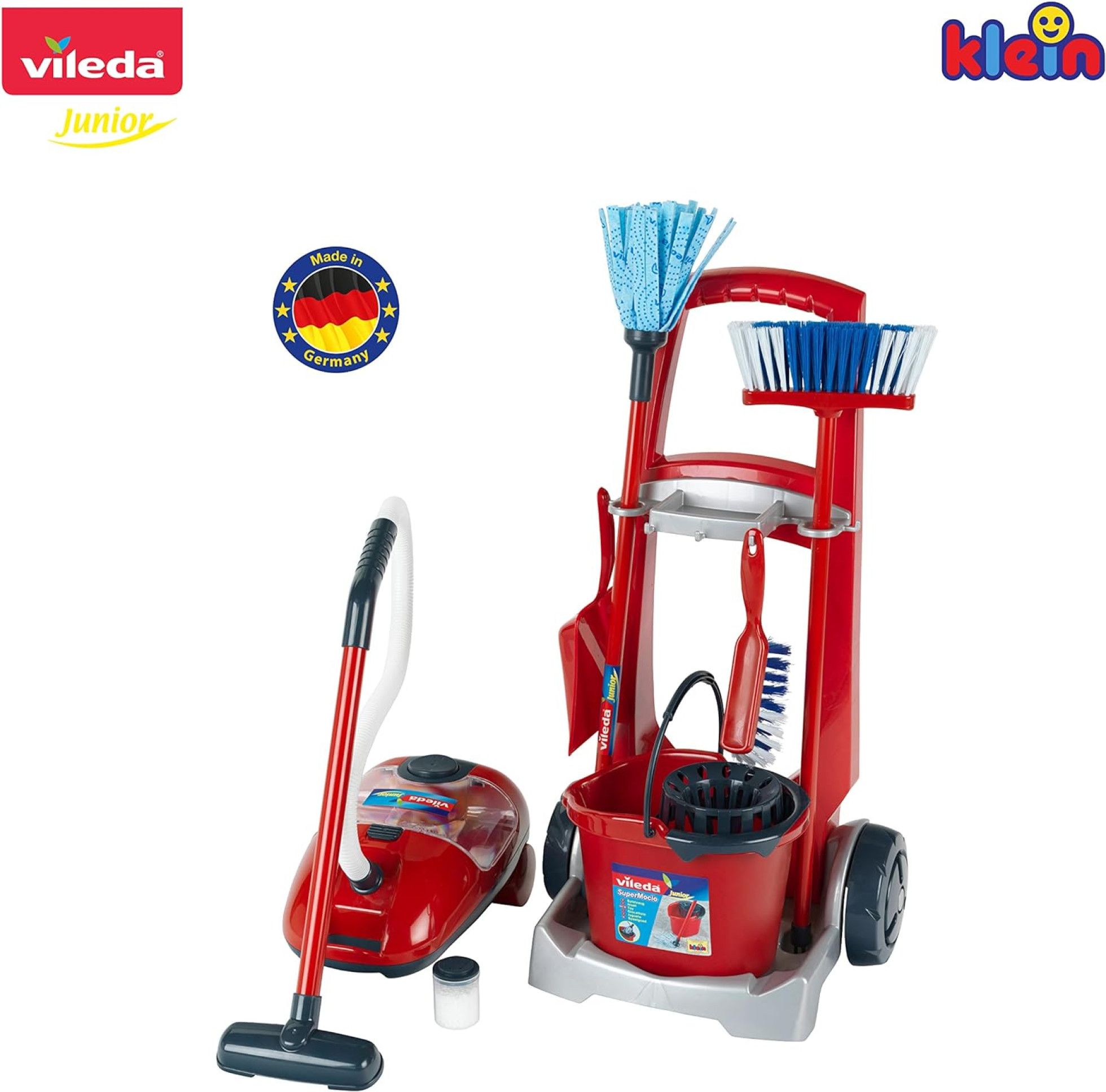 Set carucior pentru menaj si aspirator Vileda - Klein 5