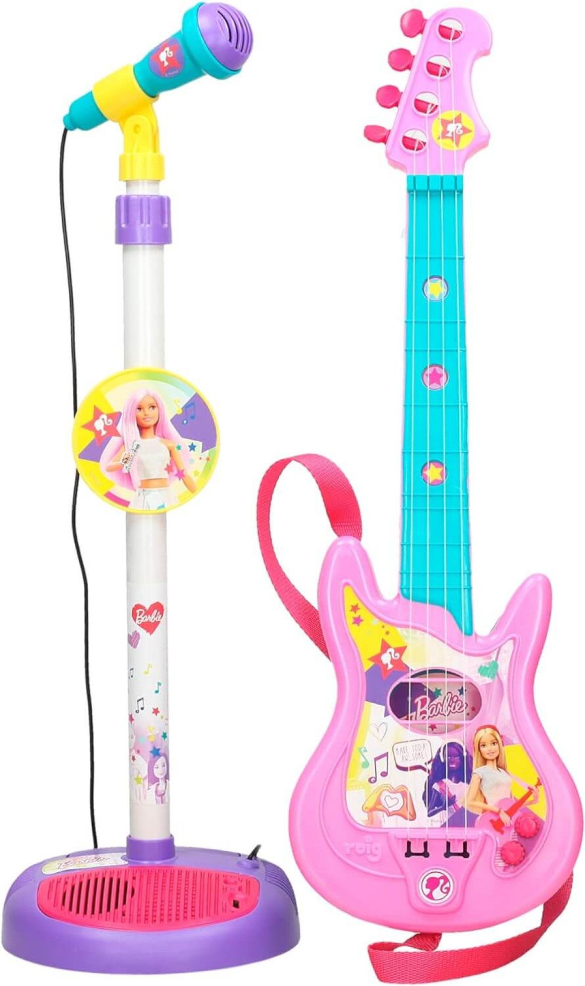 Set chitara si microfon Barbie - Reig Musicales 1