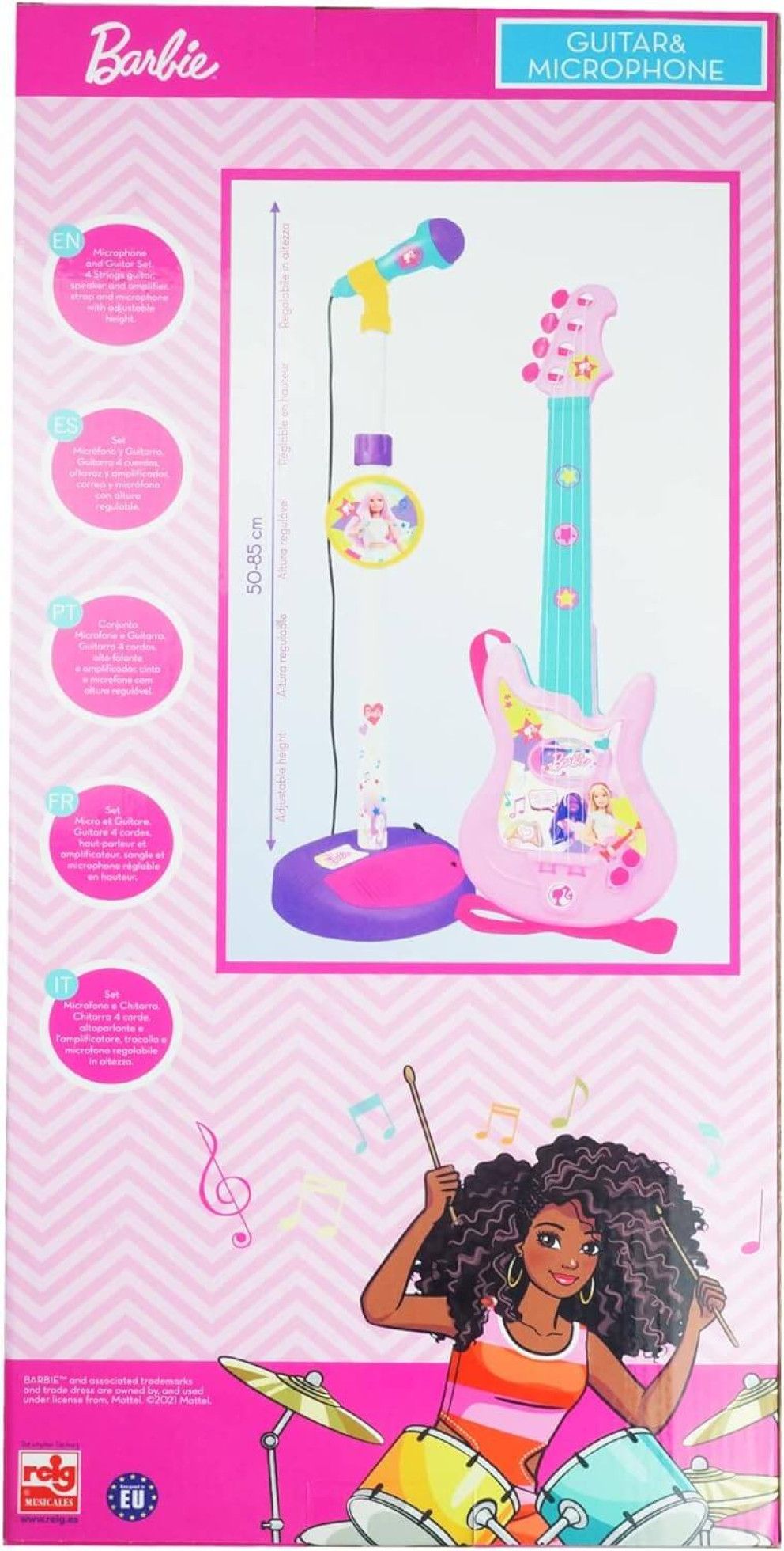 Set chitara si microfon Barbie - Reig Musicales 4