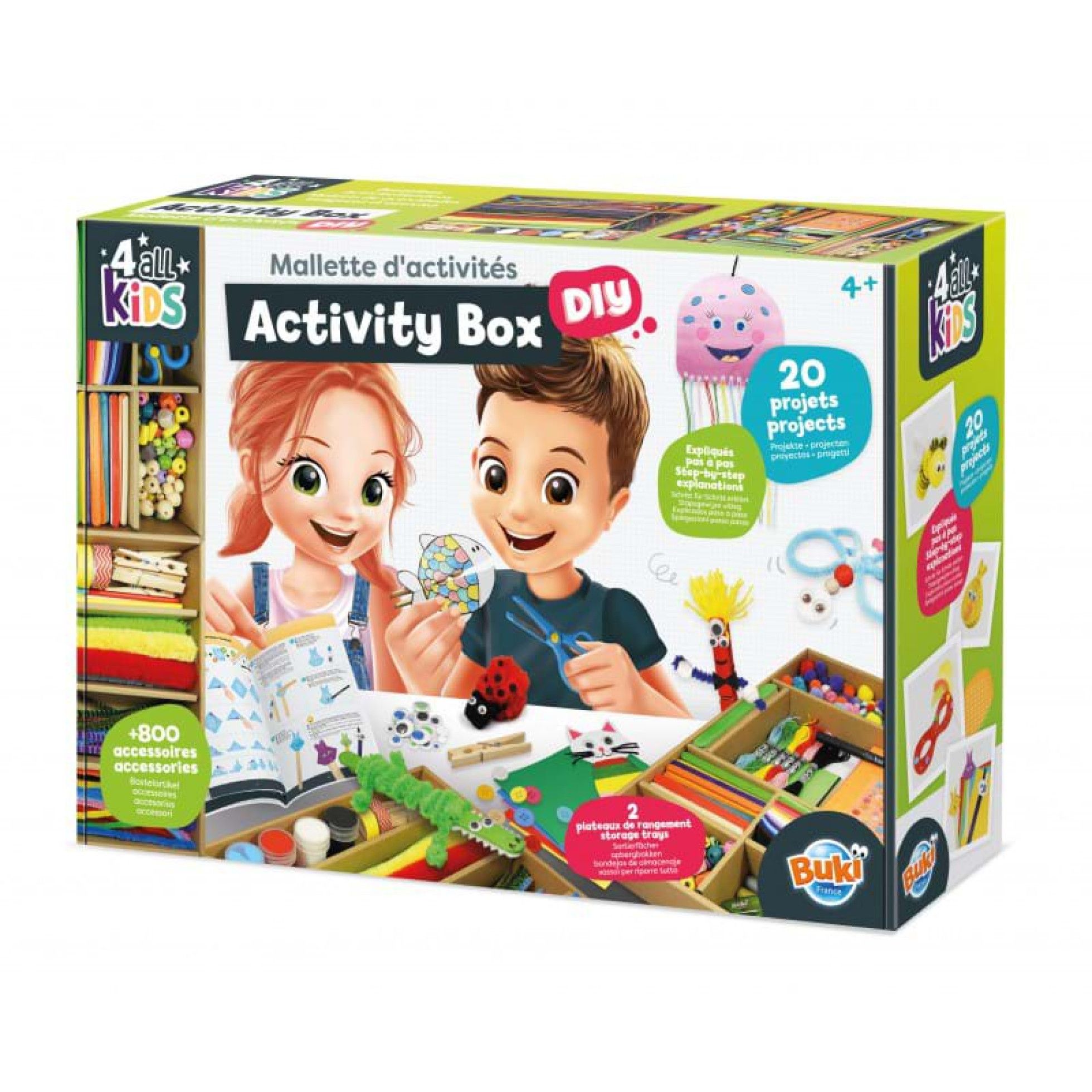 Cutia cu activitati DIY - BUKI France 1