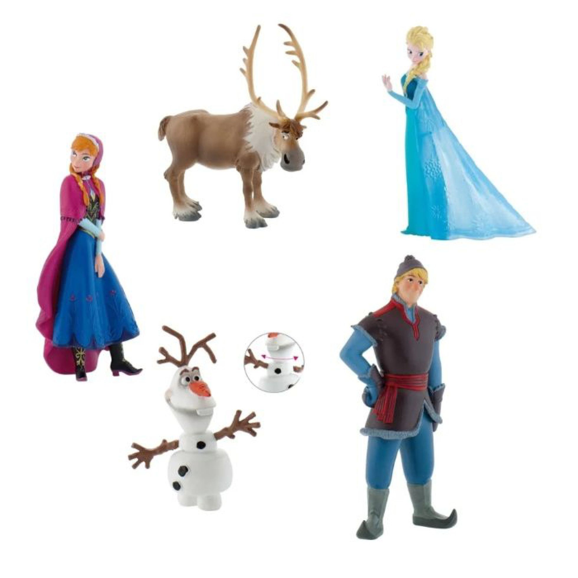 Set aniversar 10 ani Frozen I NEW - Bullyland 2