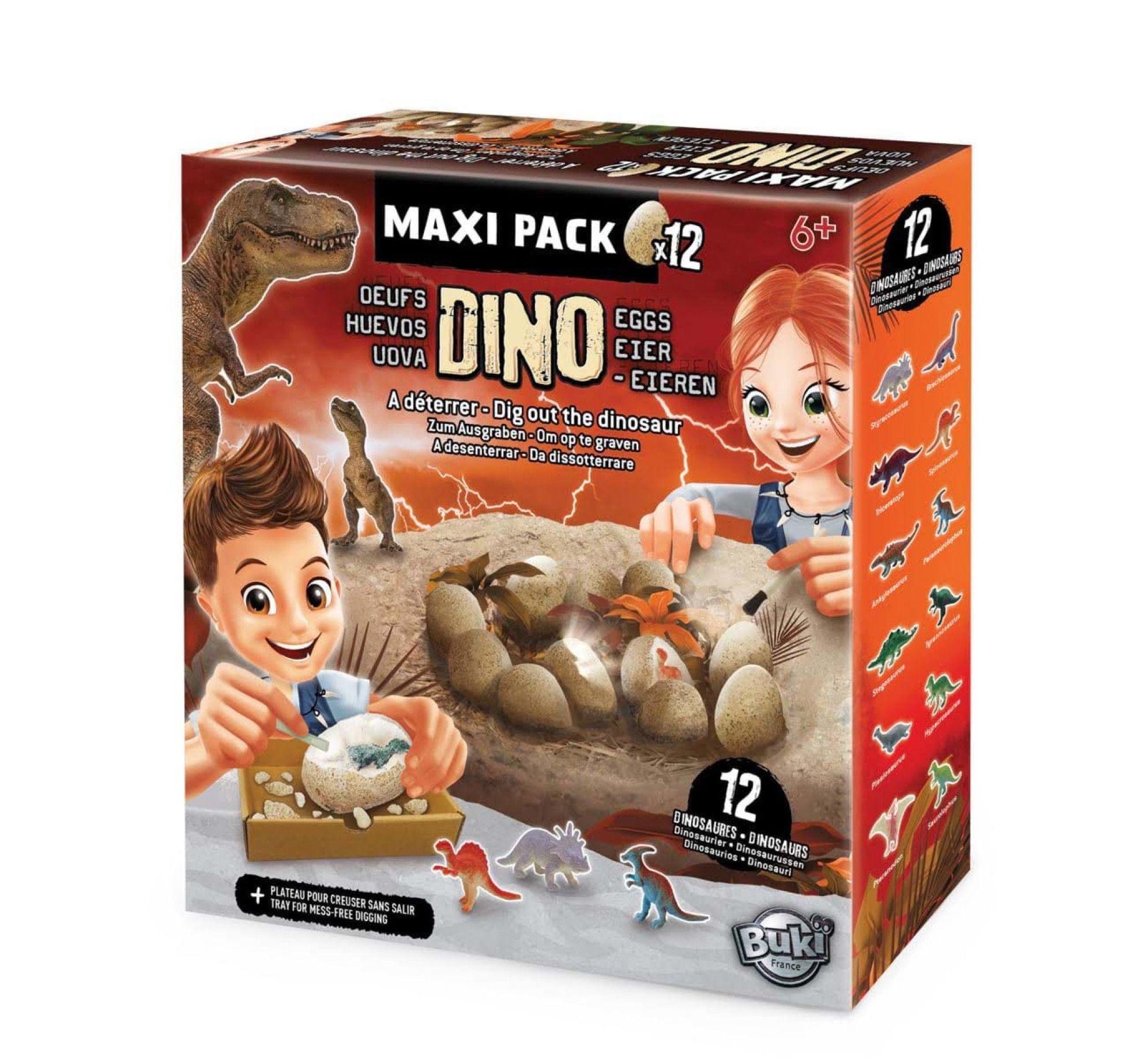 Oua Dino Mega Set x 12 - BUKI France 1