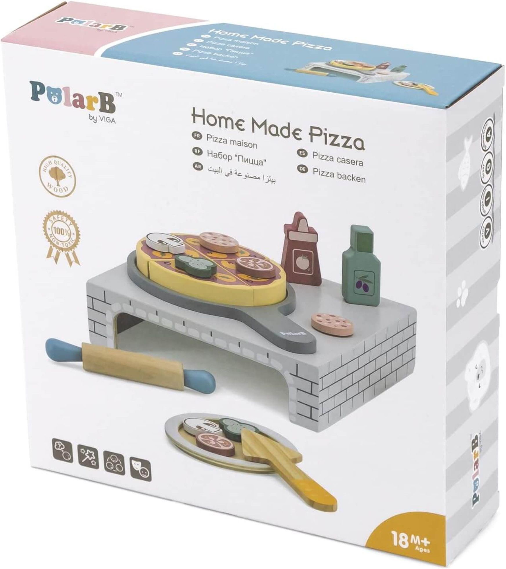 Set cuptorul de pizza PolarB - New Classic Toys 1