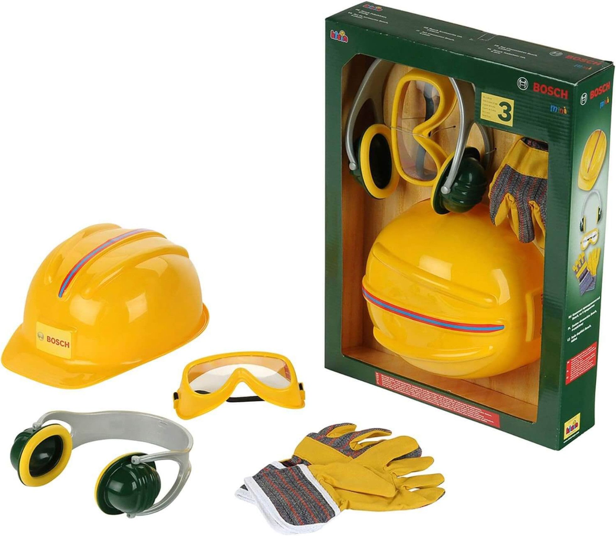 Set 4 accesorii pentru protectia muncii de jucarie Bosch - Theo Klein 1