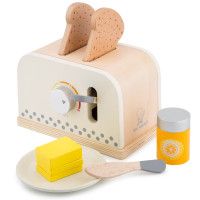 Set toaster Alb - New Classic Toys