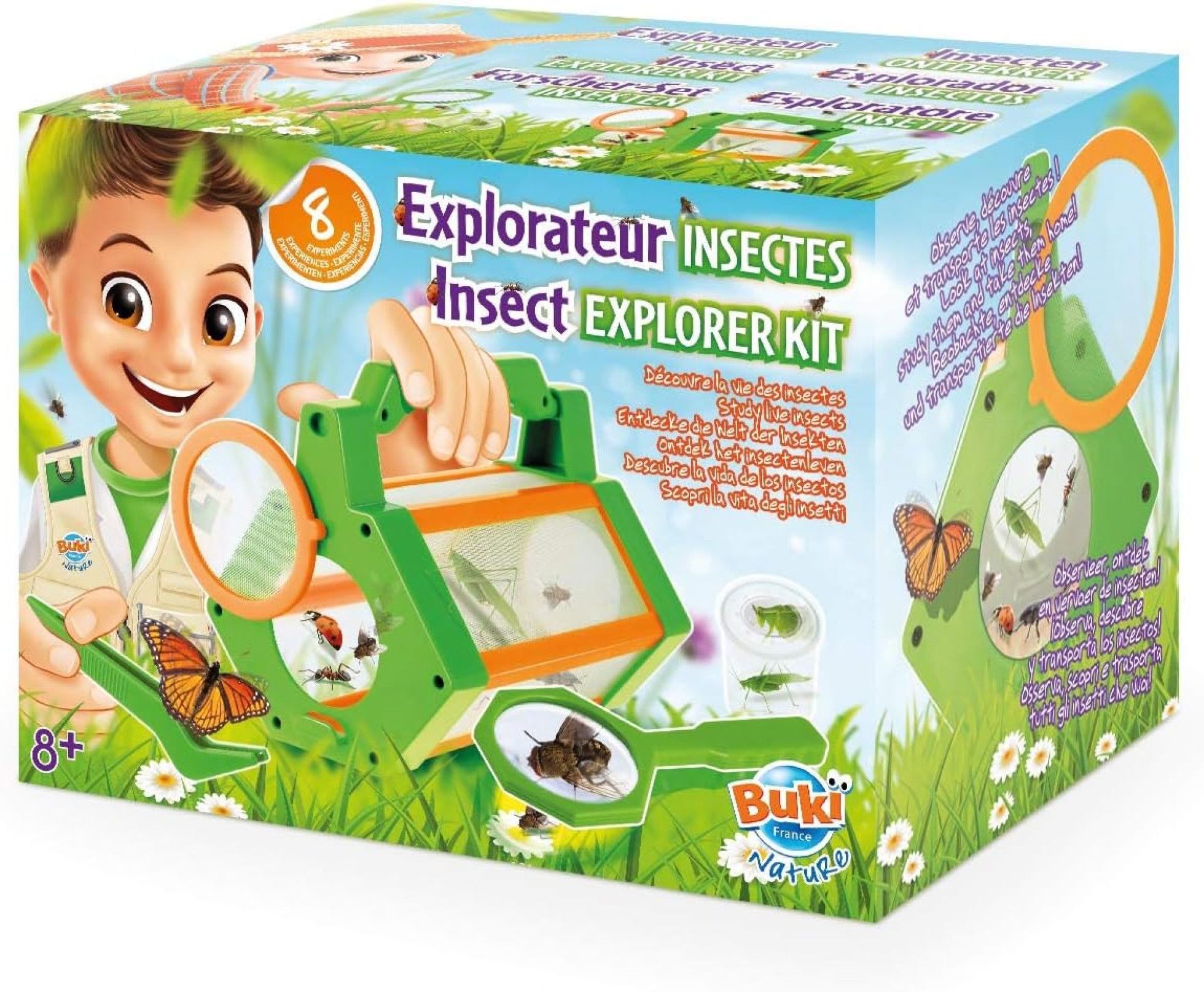 Exploratorul de insecte cu 8 experimente - BUKI France 1