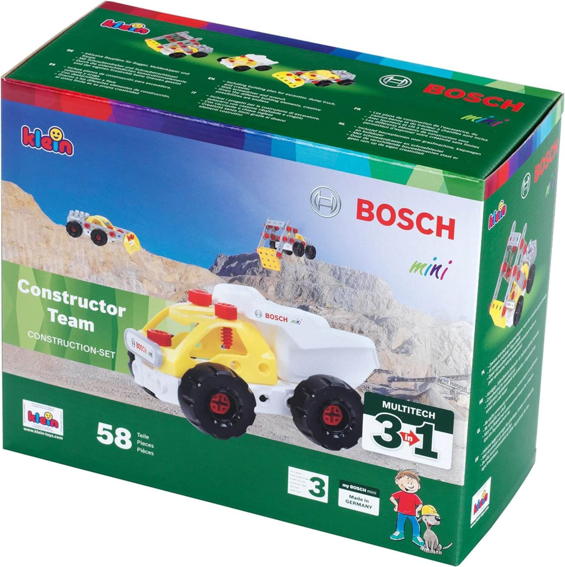 Bosch 3 in 1 Constructor Team - Theo Klein 1