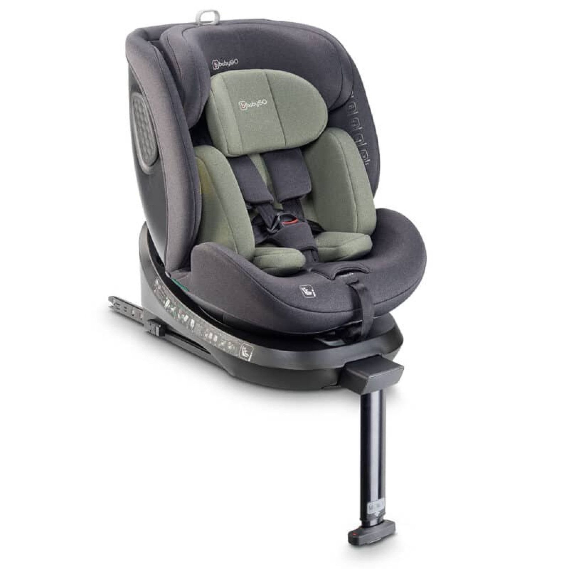 Scaun auto rotativ cu isofix MOVE360 Green - Babygo 1