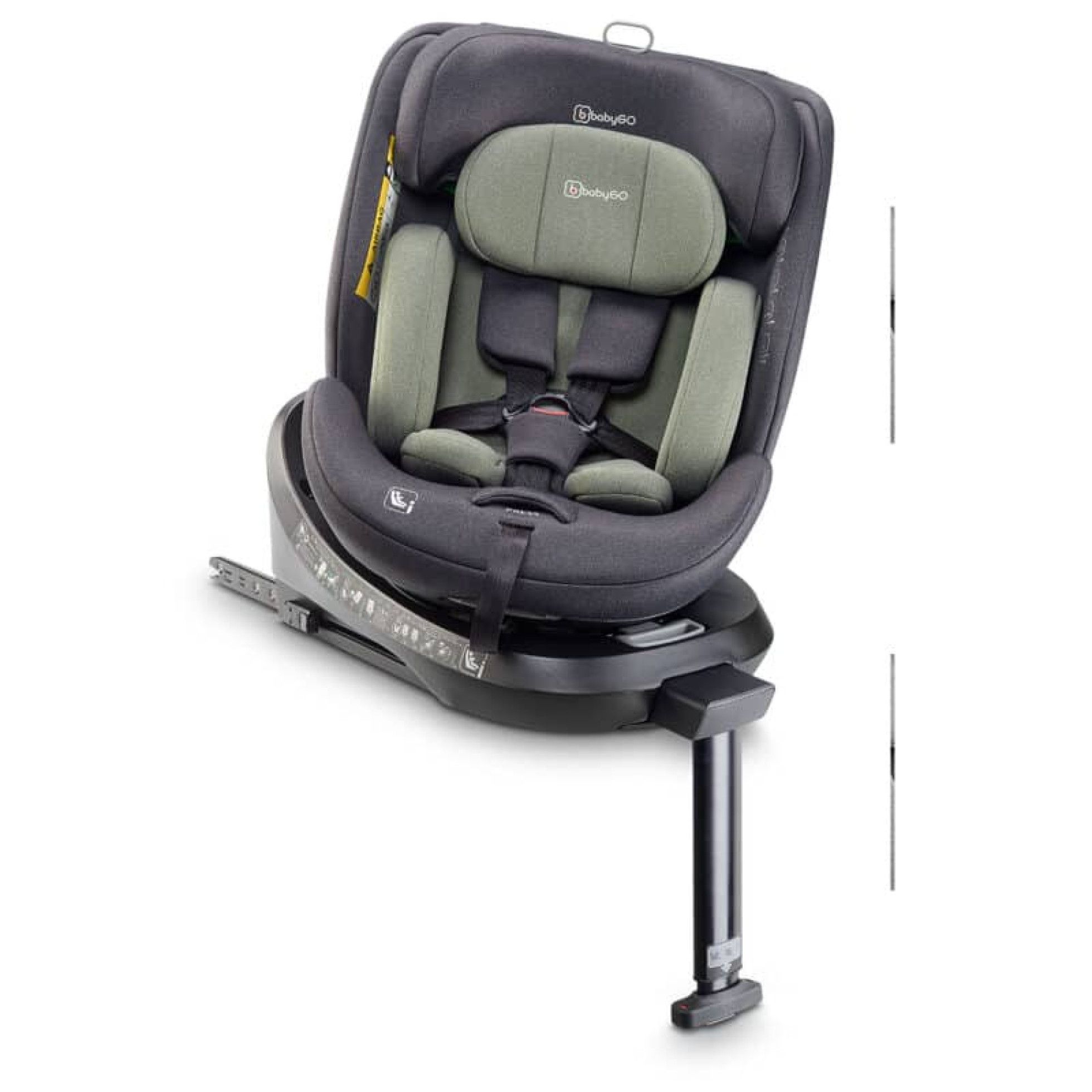 Scaun auto rotativ cu isofix MOVE360 Green - Babygo 4