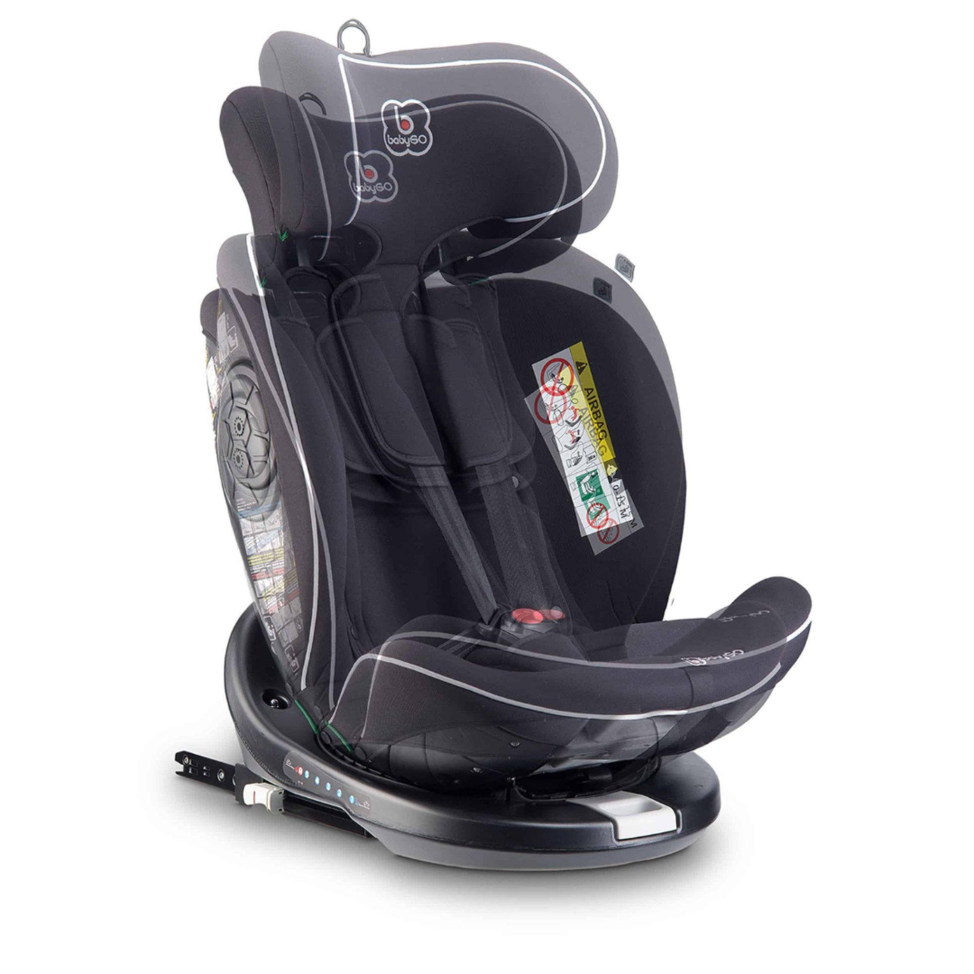 Scaun auto Nova2 Black - Babygo 4