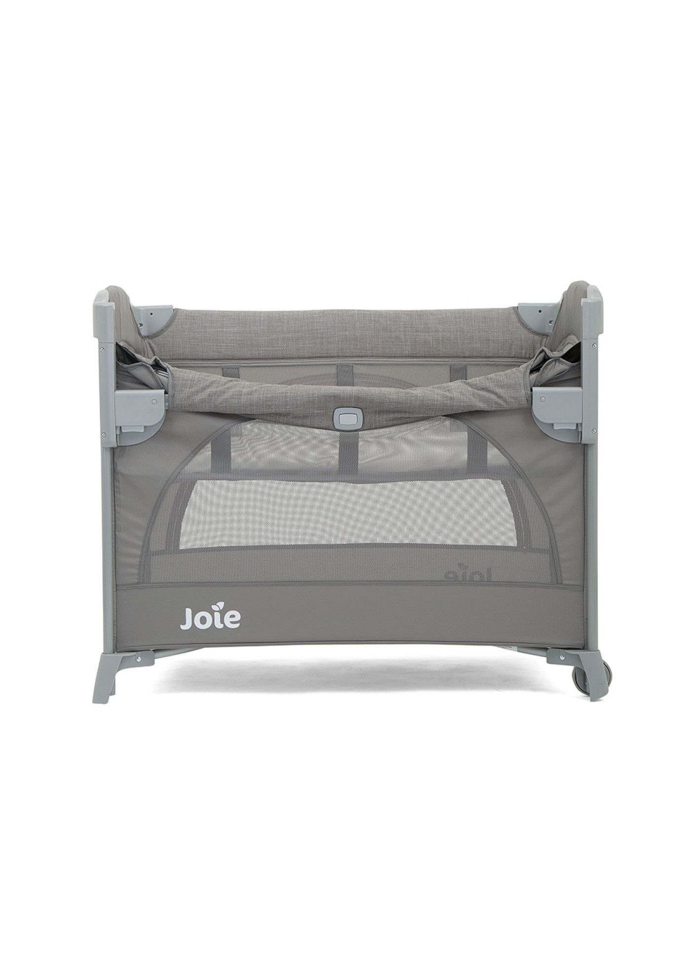 Patut pliant pentru cosleeping Kubbie Foggy Gray - Joie 4