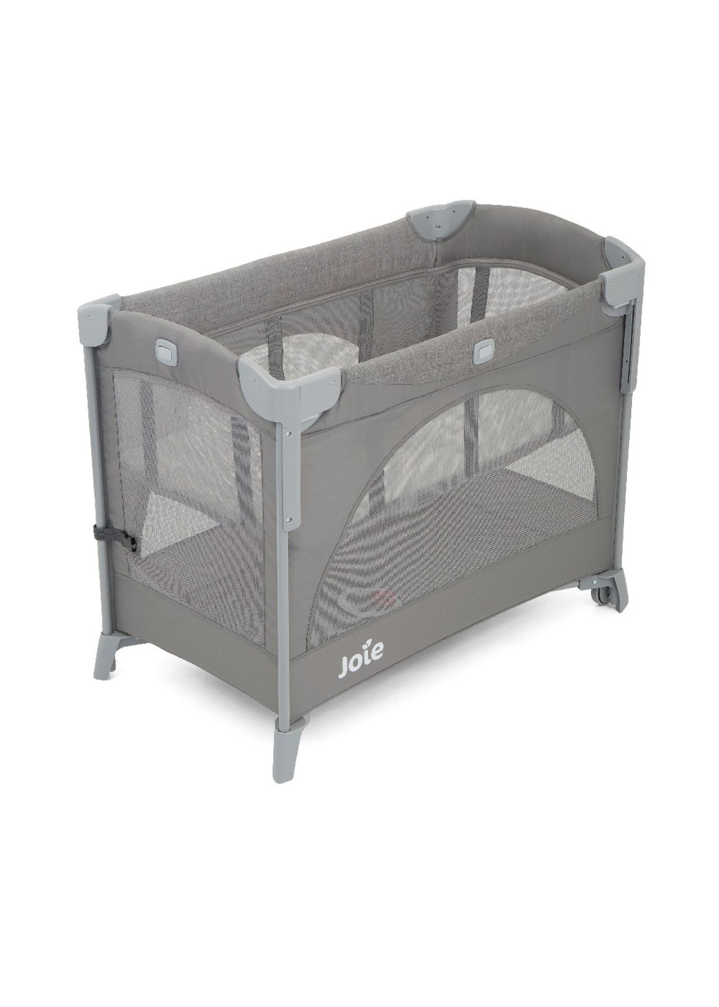 Patut pliant pentru cosleeping Kubbie Foggy Gray - Joie 6