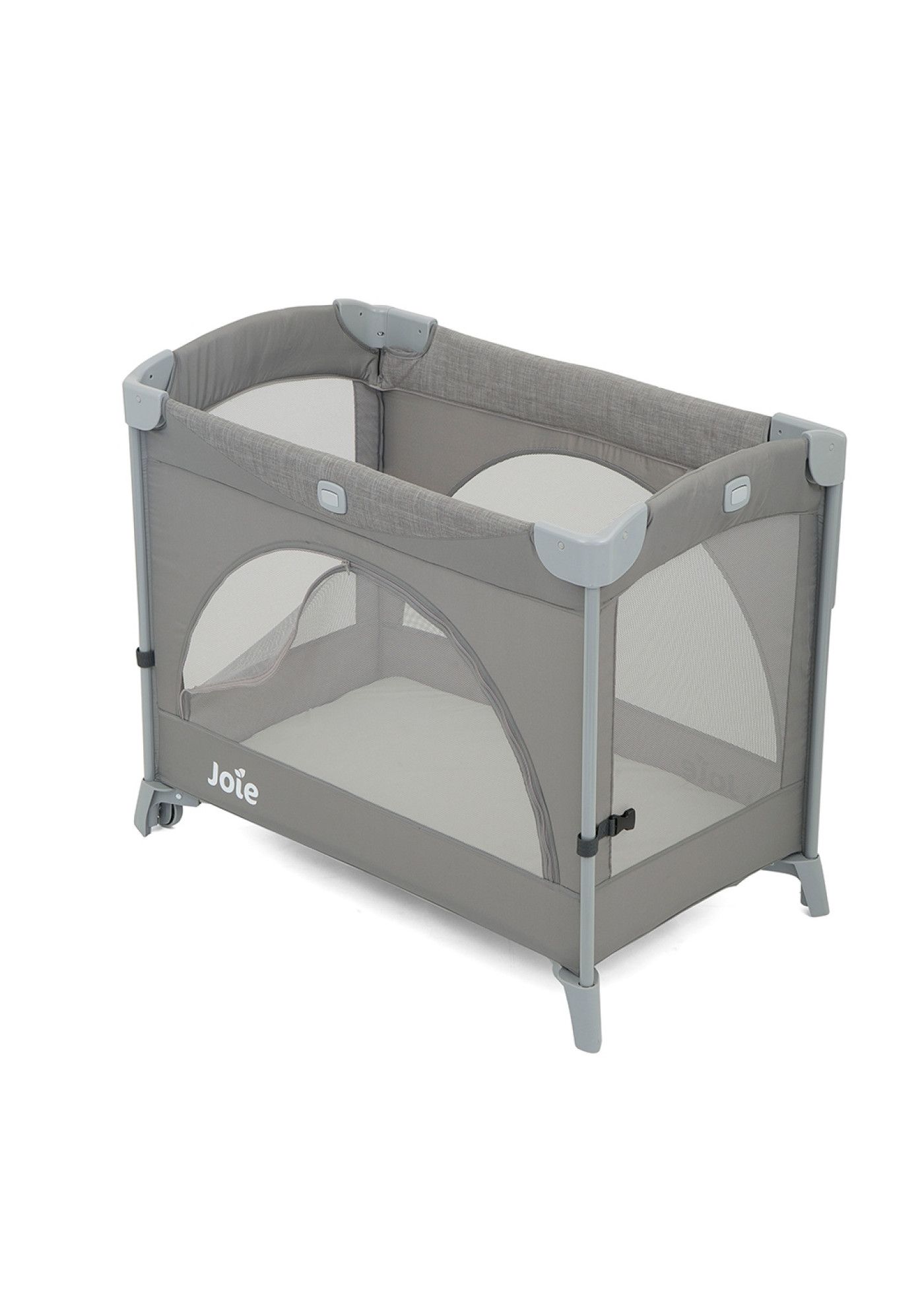 Patut pliant pentru cosleeping Kubbie Foggy Gray - Joie 7