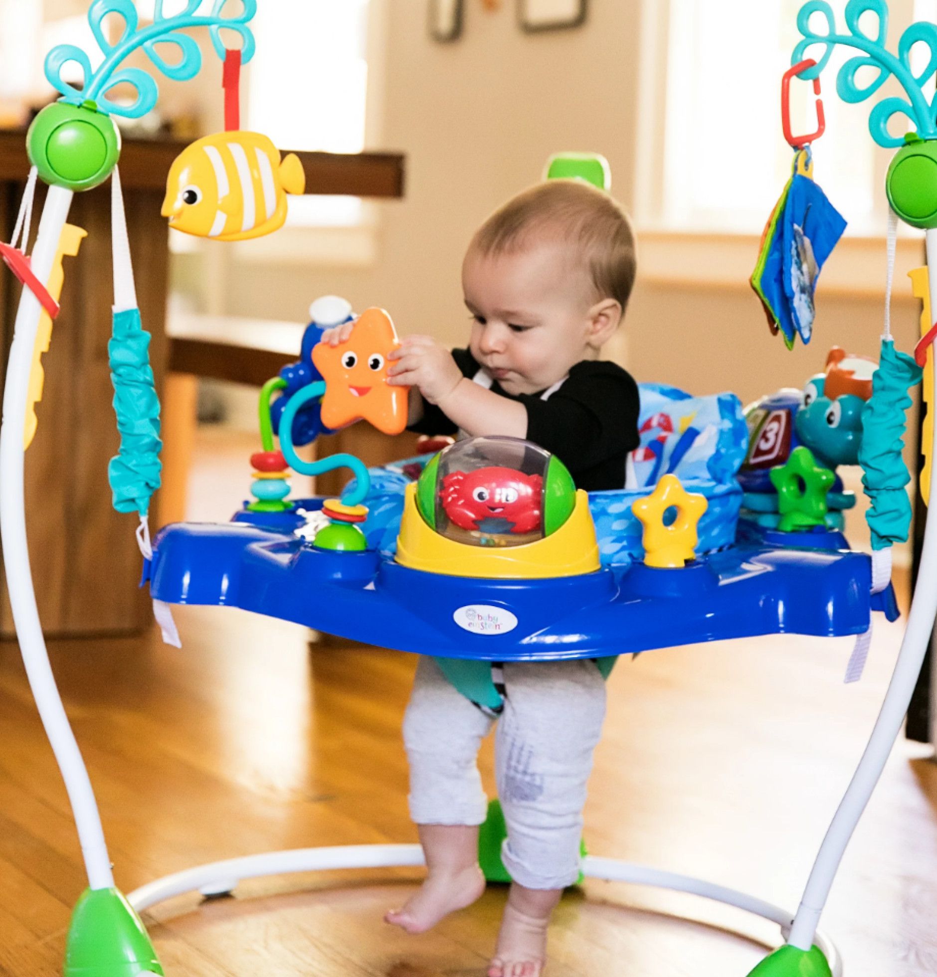 Centru de activitati Neptune's Ocean Discovery Jumper - Baby Einstein 9