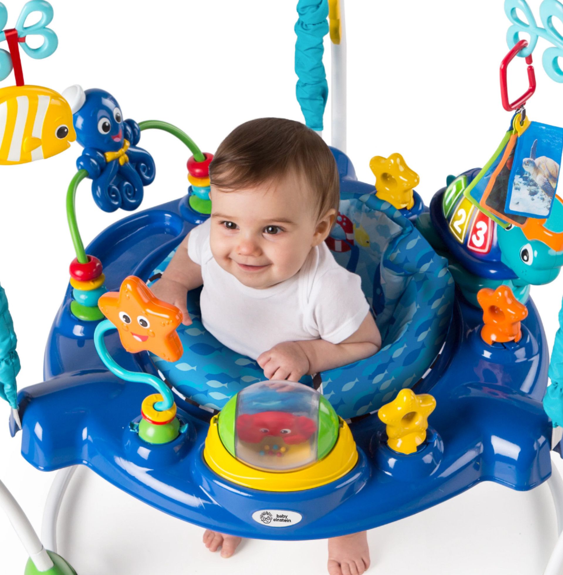 Centru de activitati Neptune's Ocean Discovery Jumper - Baby Einstein 3