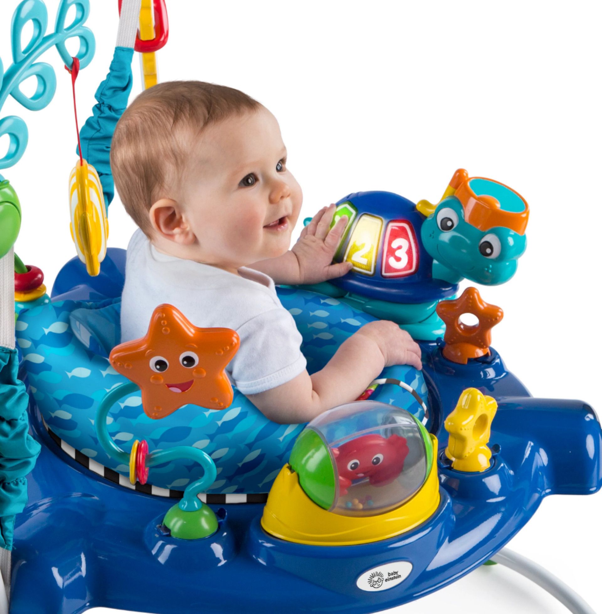 Centru de activitati Neptune's Ocean Discovery Jumper - Baby Einstein 4