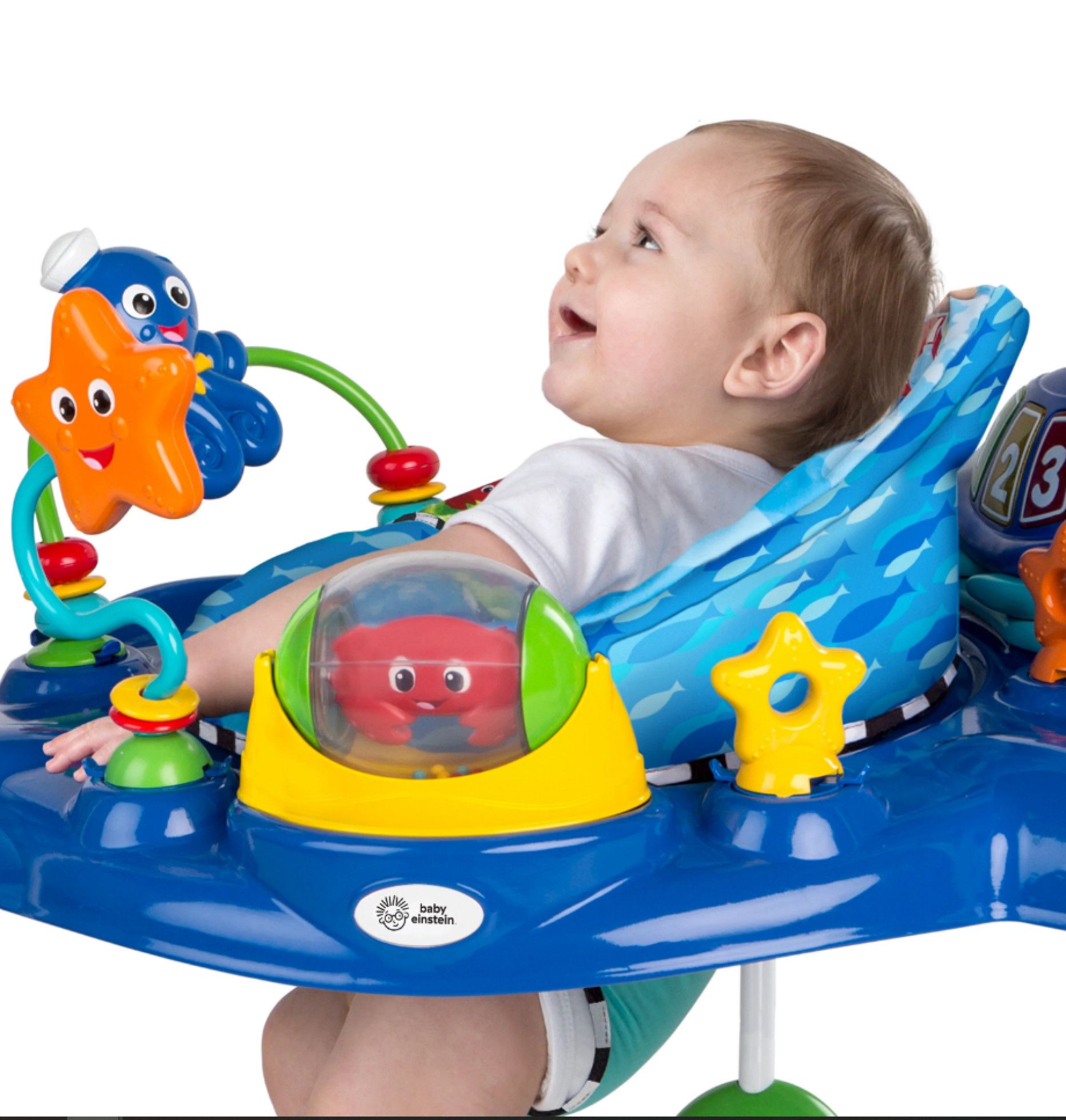 Centru de activitati Neptune's Ocean Discovery Jumper - Baby Einstein 5