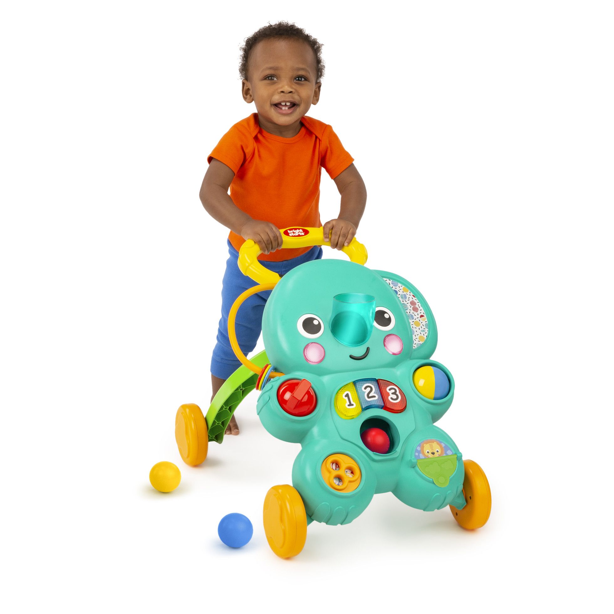 Centru de activitati 2 in 1 Stroll & Roll - Bright Starts 2