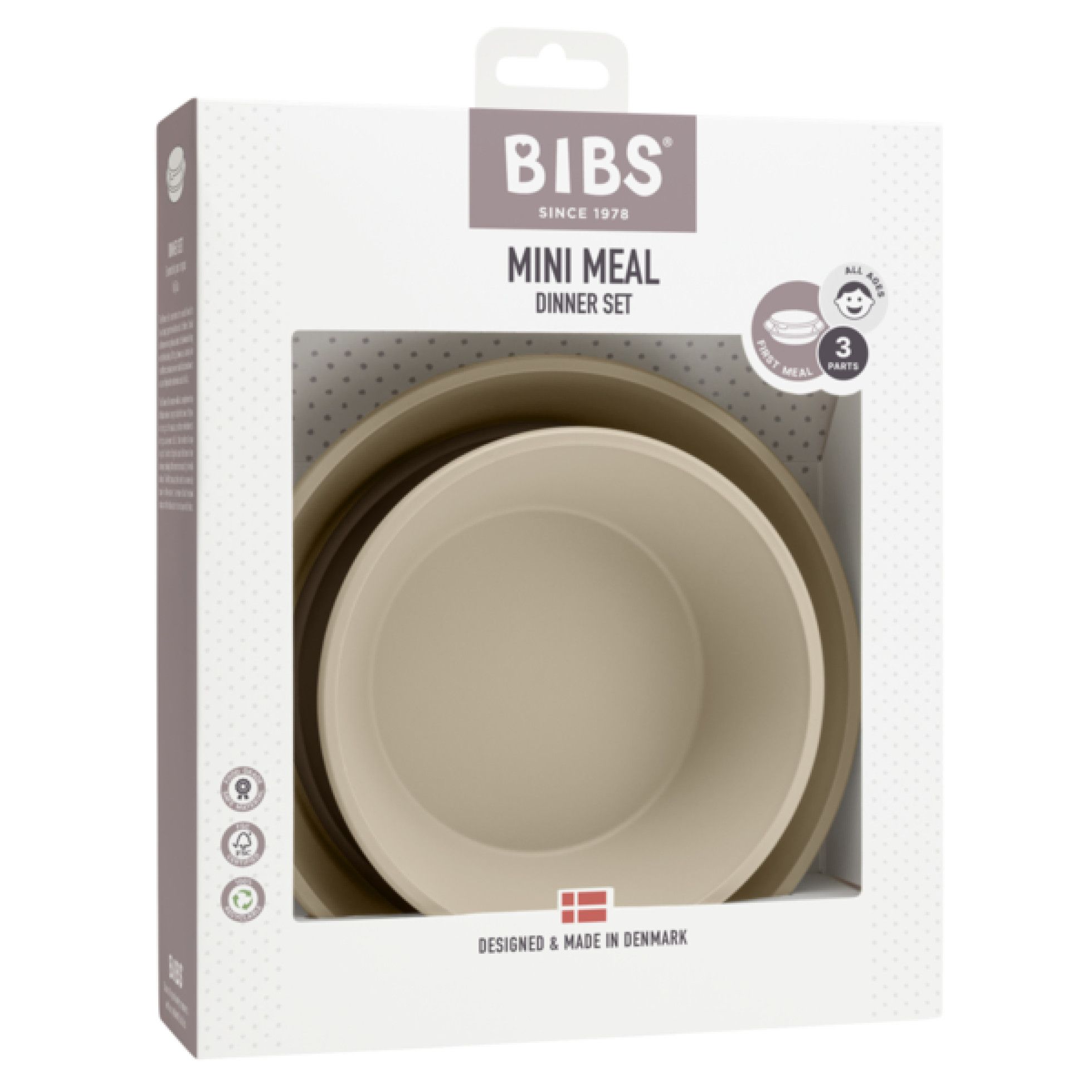 Set pentru diversificare si hranire Vanilla - BIBS 2