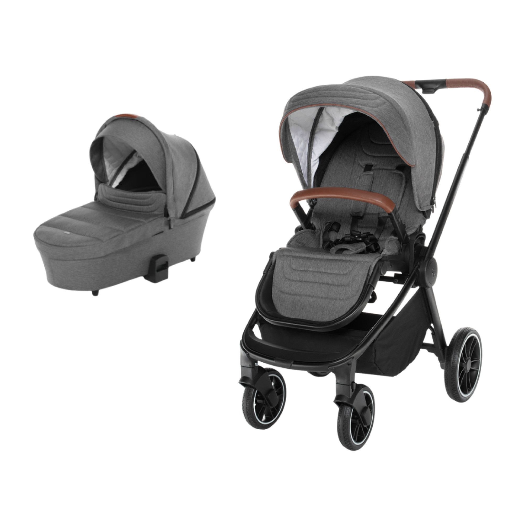 Carucior 2 in 1 Move Iron Grey/Black - Zopa 1