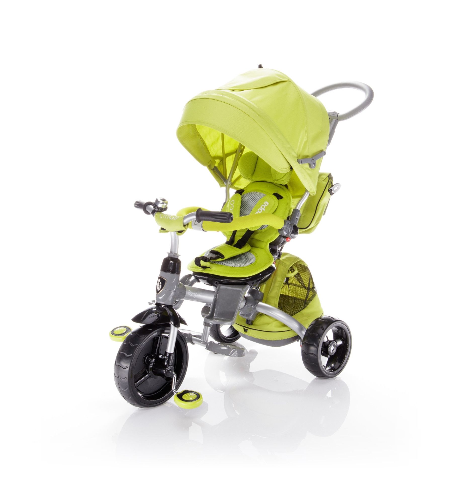 Tricicleta multifunctionala Citigo Kiwi Green - Zopa 1