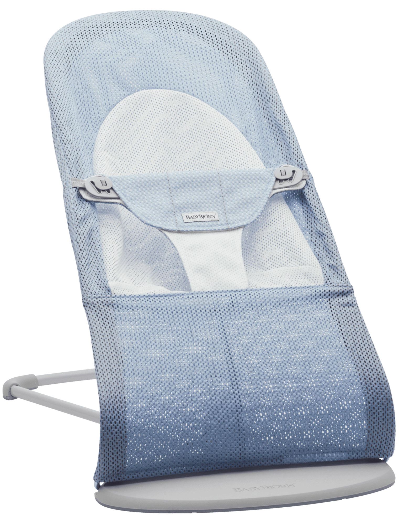 Balansoar Balance Soft Sky Blue/White Mesh  - BabyBjorn 1