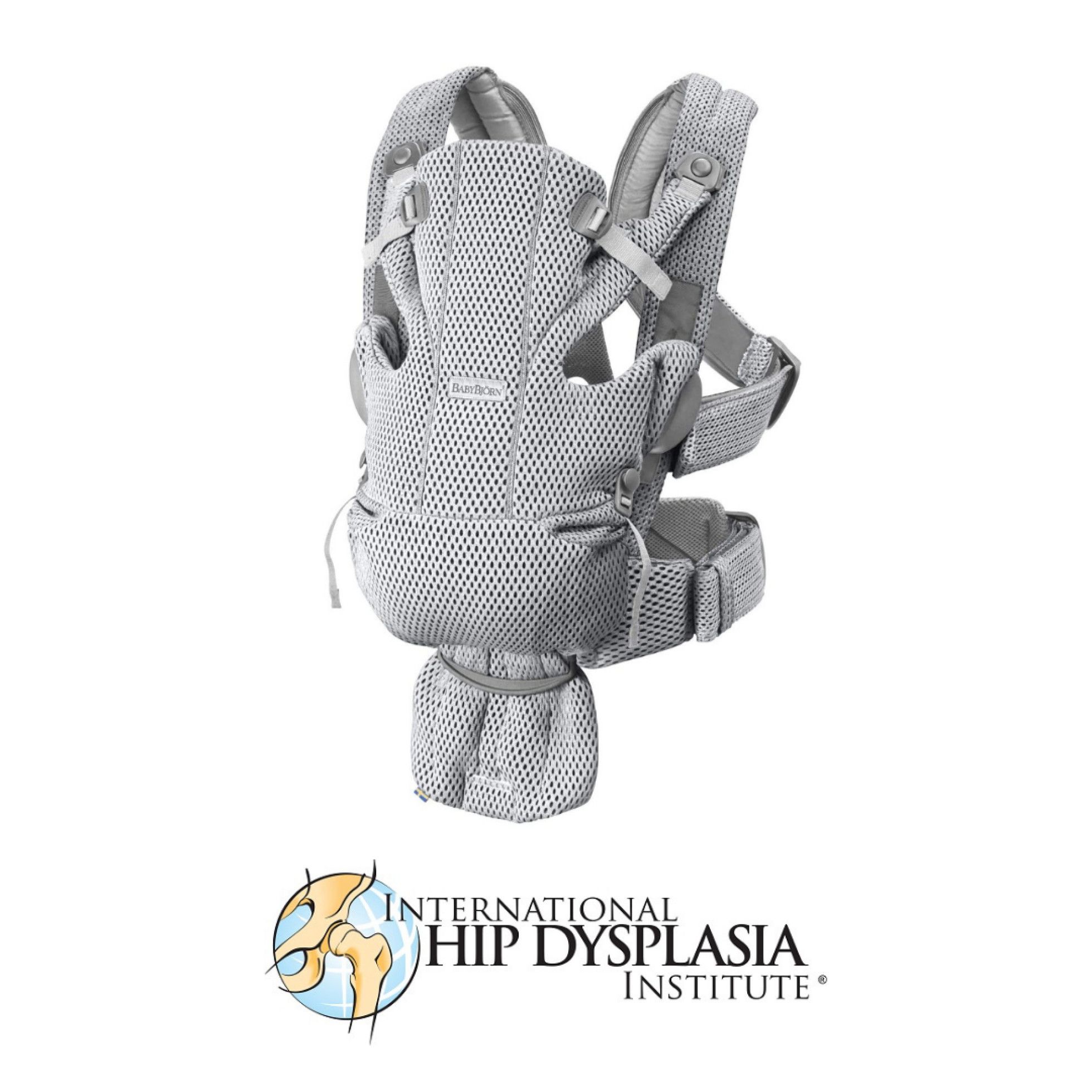 Marsupiu anatomic Move Grey 3D Mesh - BabyBjorn 8